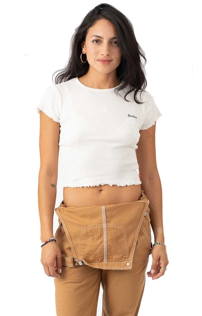 商品DICKIES|(J3097RYD1226Z) SS Baby T-Shirt - Cream,价格¥76,第1张图片