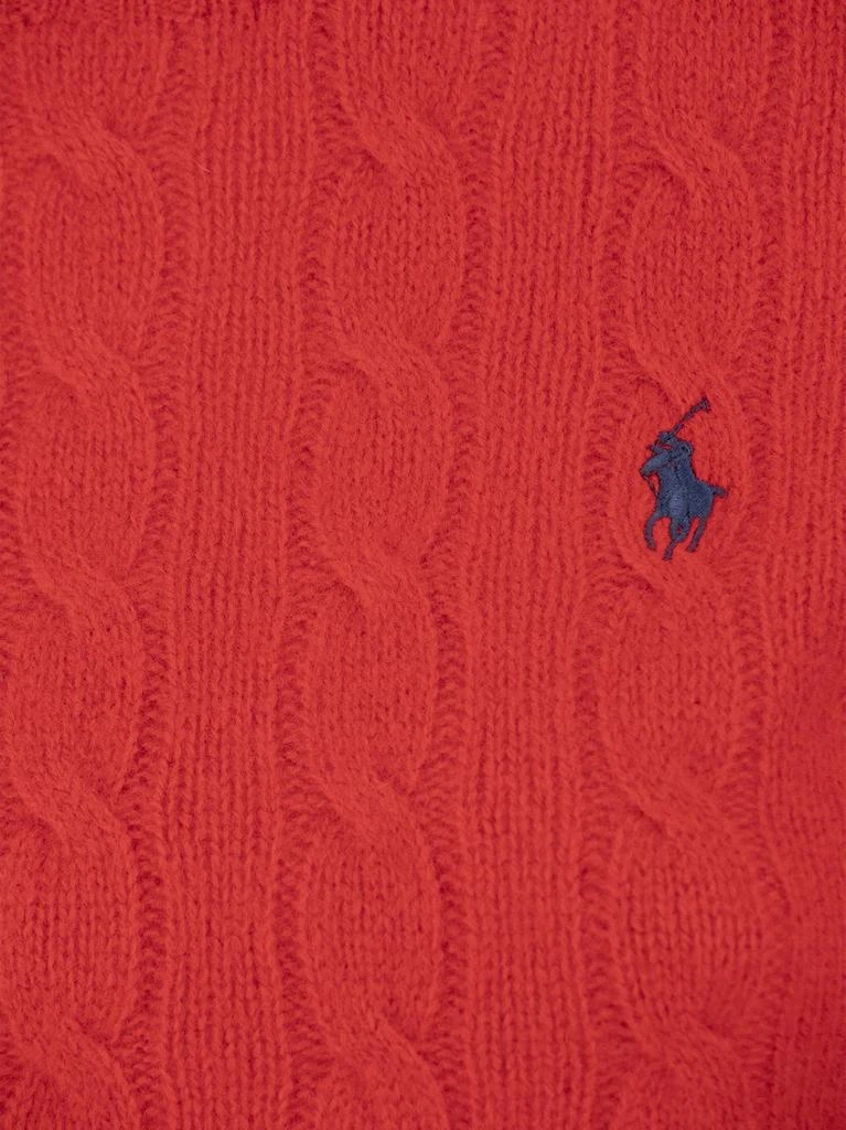 商品Ralph Lauren|Polo Ralph Lauren Pony Embroidered Cable-Knit Sweater,价格¥1331,第4张图片详细描述
