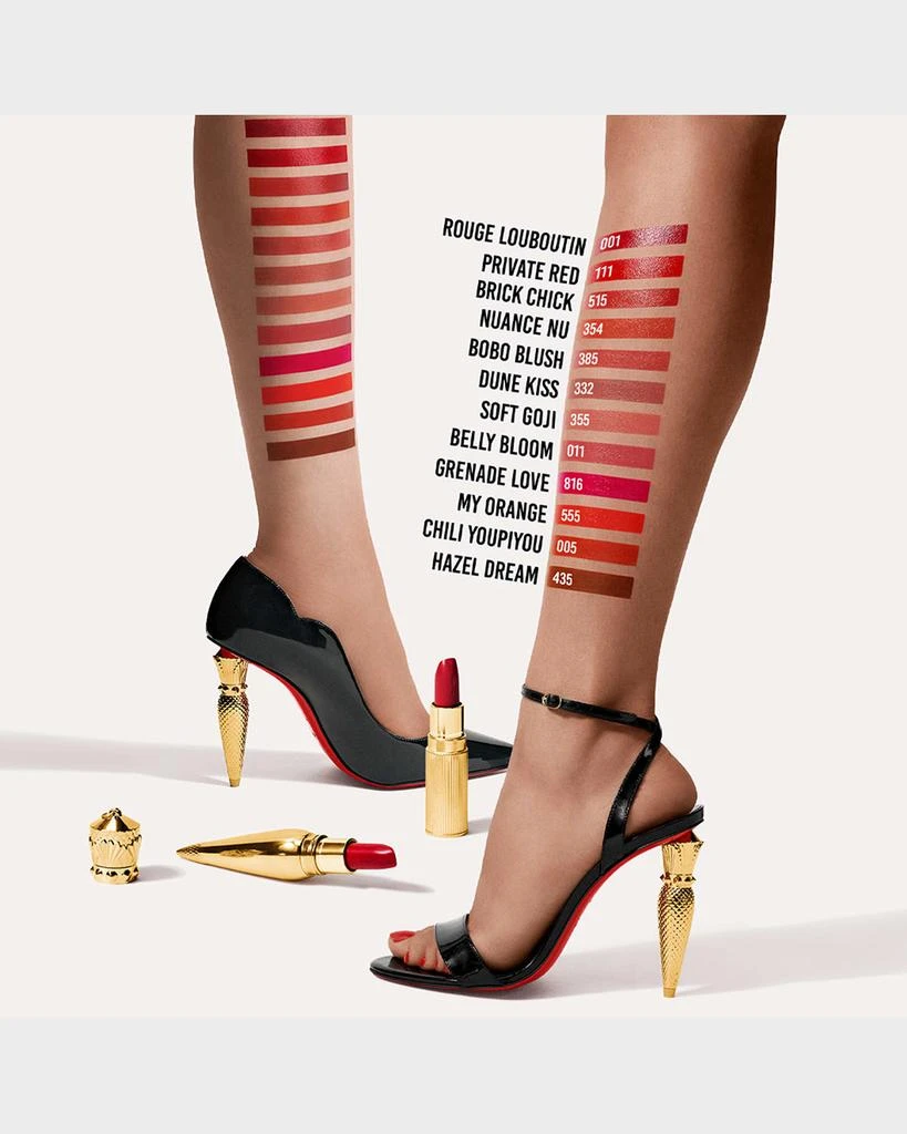商品Christian Louboutin|Rouge Louboutin Silky Satin On-The-Go Lipstick,价格¥400,第5张图片详细描述