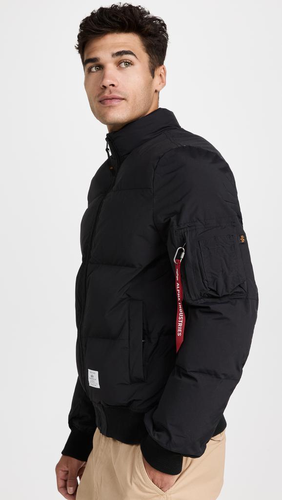 商品Alpha Industries|Alpha Industries Ma-1 Quilted Flight Jacket,价格¥1634,第5张图片详细描述