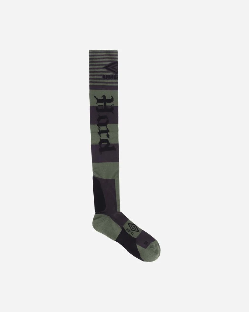 商品Umbro|Hard Times Socks Green / Anthracite,价格¥207,第1张图片
