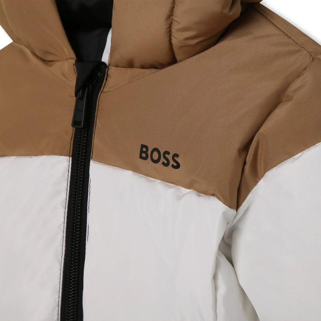 商品Hugo Boss|Multi Striped Logo Puffer Jacket,价格¥1572,第2张图片详细描述