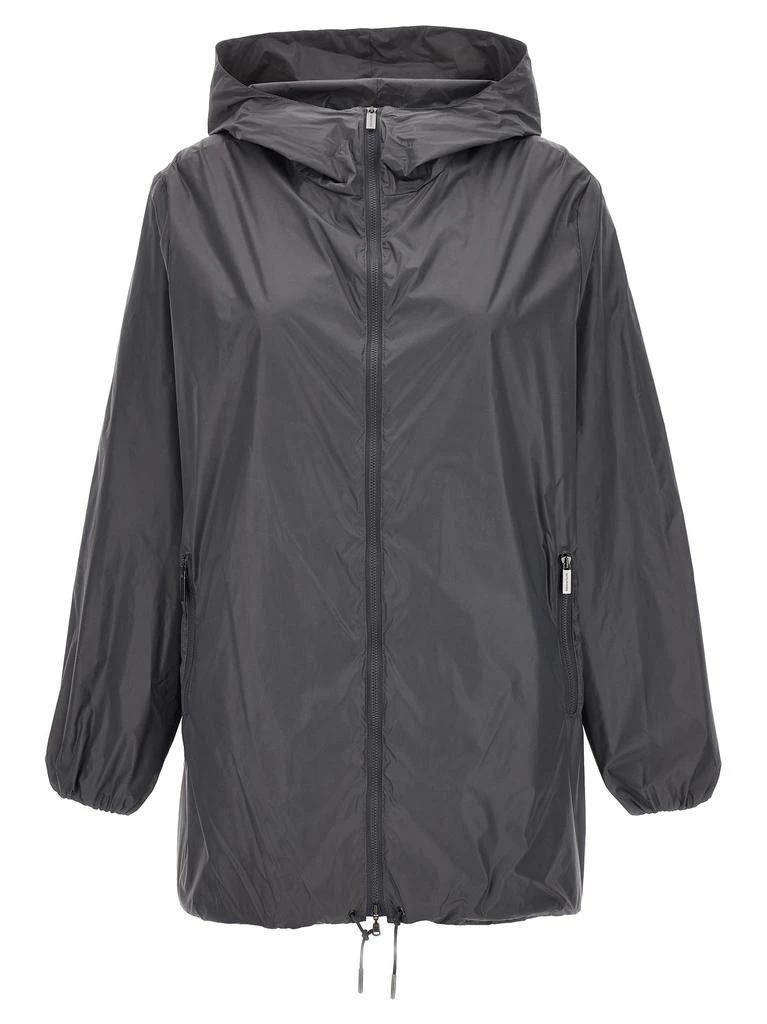 商品Fabiana Filippi|Double Layer Coat Coats, Trench Coats Black,价格¥6310,第2张图片详细描述