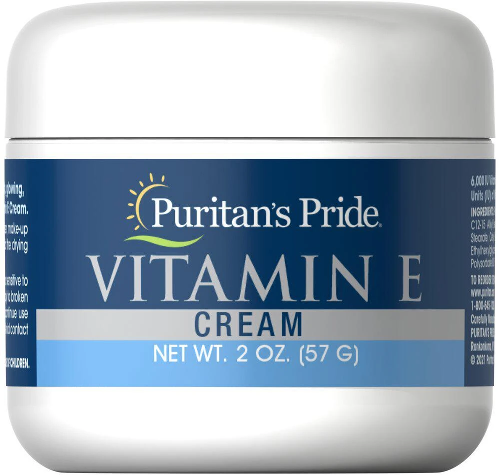 商品Puritan's Pride|Vitamin E Cream 6,000 IU 2 oz,价格¥61-¥121,第1张图片