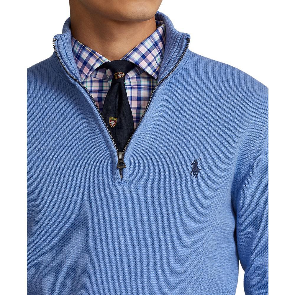 商品Ralph Lauren|Cotton Quarter-zip Sweater,价格¥1082,第5张图片详细描述