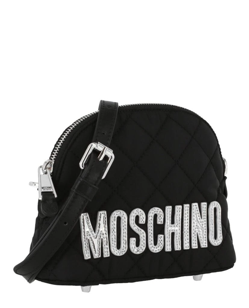 商品Moschino|Quilted Logo Shoulder Bag,价格¥2360,第2张图片详细描述