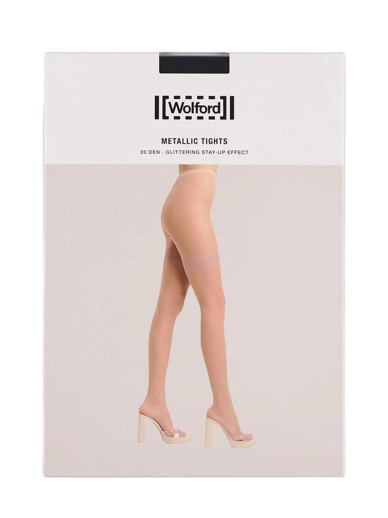 商品Wolford|Metallic Sheer Tights,价格¥276,第1张图片