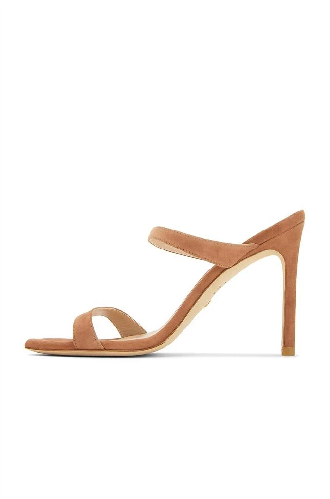 商品Stuart Weitzman|Aleena 100 Sandal In Cappucino,价格¥1858,第4张图片详细描述