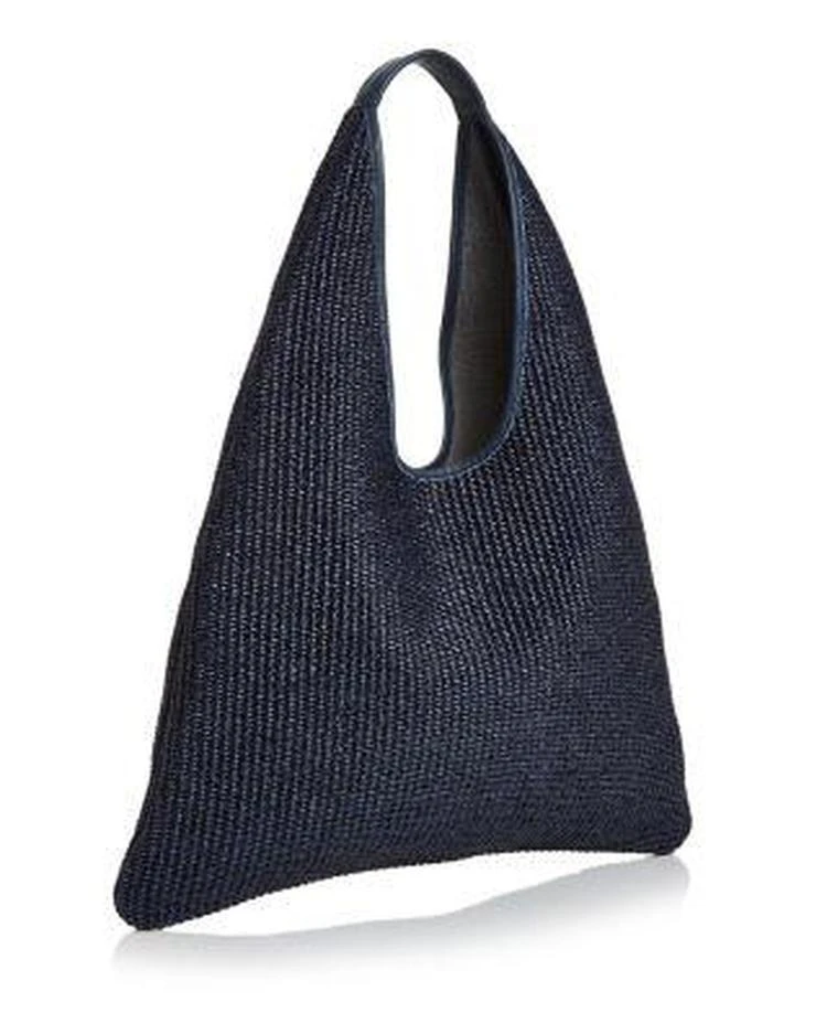 商品Arron|Medium Triangle Raffia Shoulder Bag ,价格¥1257,第4张图片详细描述