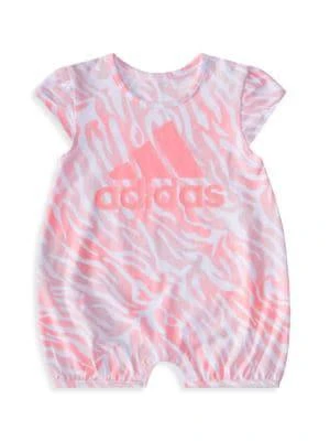 商品Adidas|Baby Girl's Tiger Camouflage Print Romper,价格¥60,第1张图片