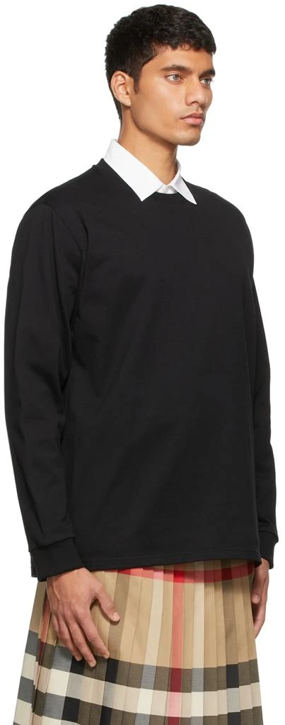 商品Burberry|Black Location Print Long Sleeve T-Shirt,价格¥3384,第2张图片详细描述