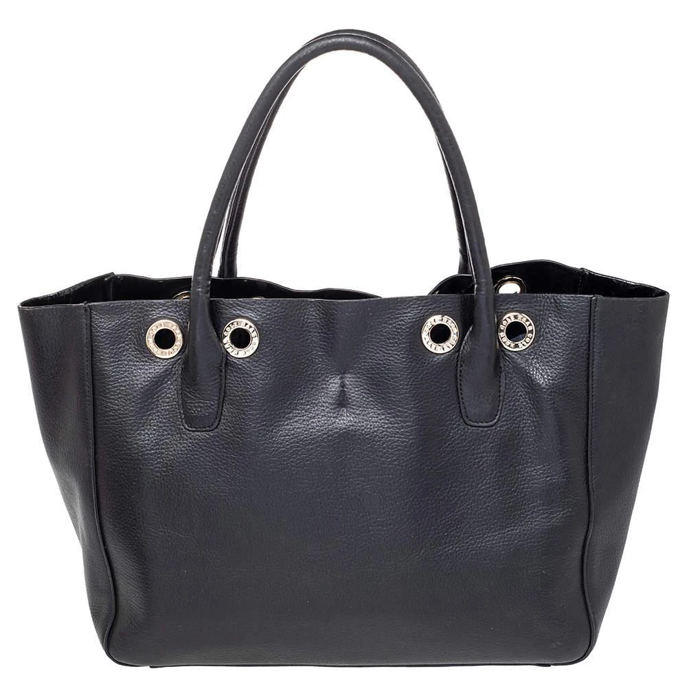 商品[二手商品] Cole Haan|Cole Haan Black Leather Tote,价格¥826,第4张图片详细描述