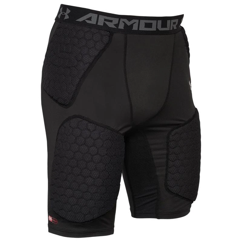 商品Under Armour|Under Armour Gameday Armour 5-Pad Girdle - Men's,价格¥388,第3张图片详细描述