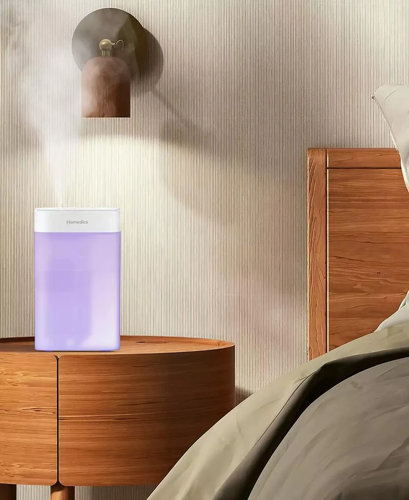 商品Homedics|1.1-Gallon Ultrasonic Humidifier, CMTF133,价格¥336,第5张图片详细描述