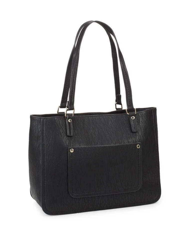 商品Karl Lagerfeld Paris|Karl Lagerfeld Paris Bubble Faux Leather Tote,价格¥512,第4张图片详细描述