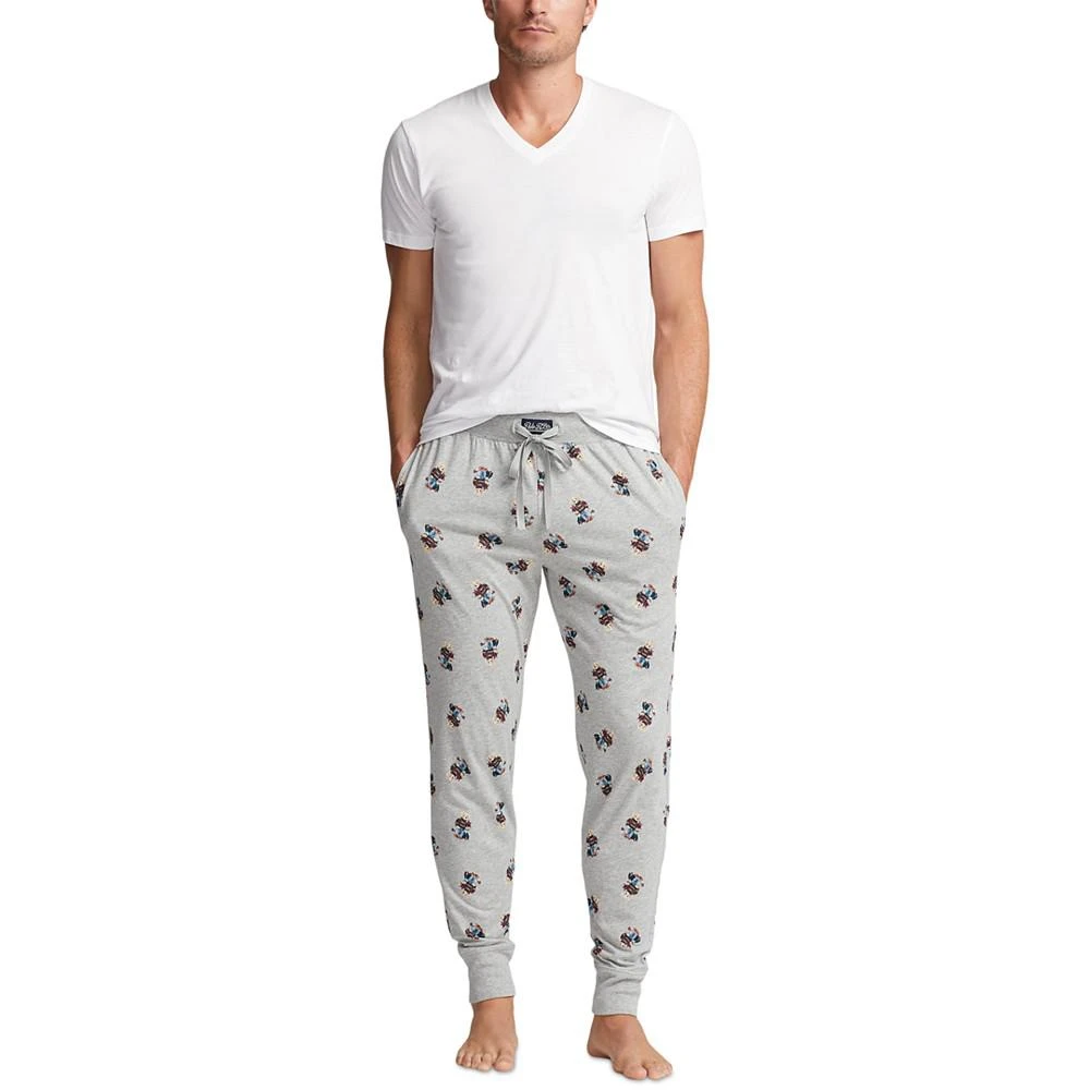 商品Ralph Lauren|Men's Cotton Jersey Jogger Pajama Pants,价格¥176,第4张图片详细描述