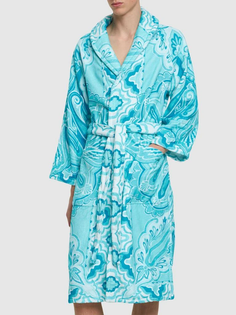 商品ETRO|Shawl Collar Bathrobe,价格¥4619,第2张图片详细描述