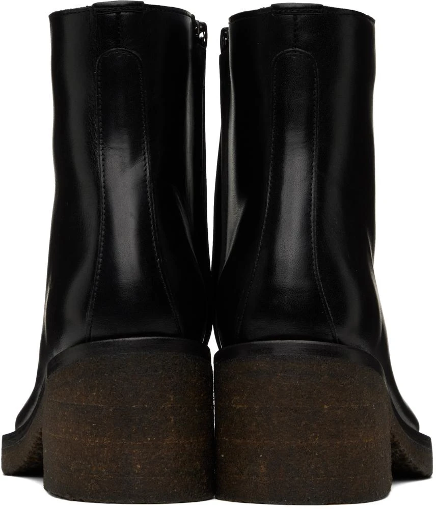 商品Lemaire|Black Piped Ankle Boots,价格¥6830,第2张图片详细描述