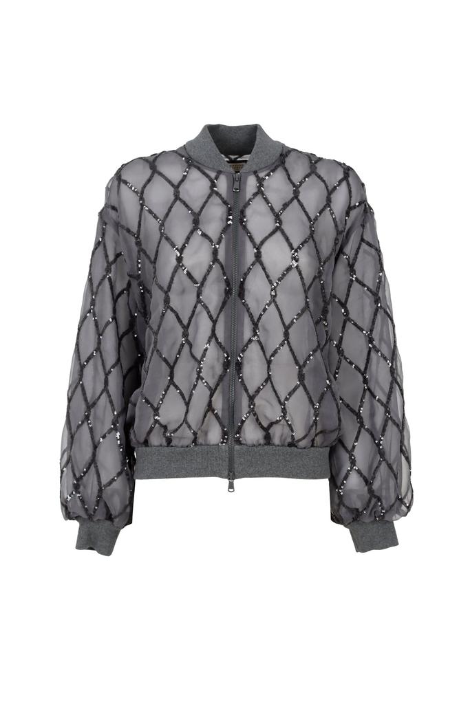 Brunello Cucinelli Sweaters Grey商品第1张图片规格展示