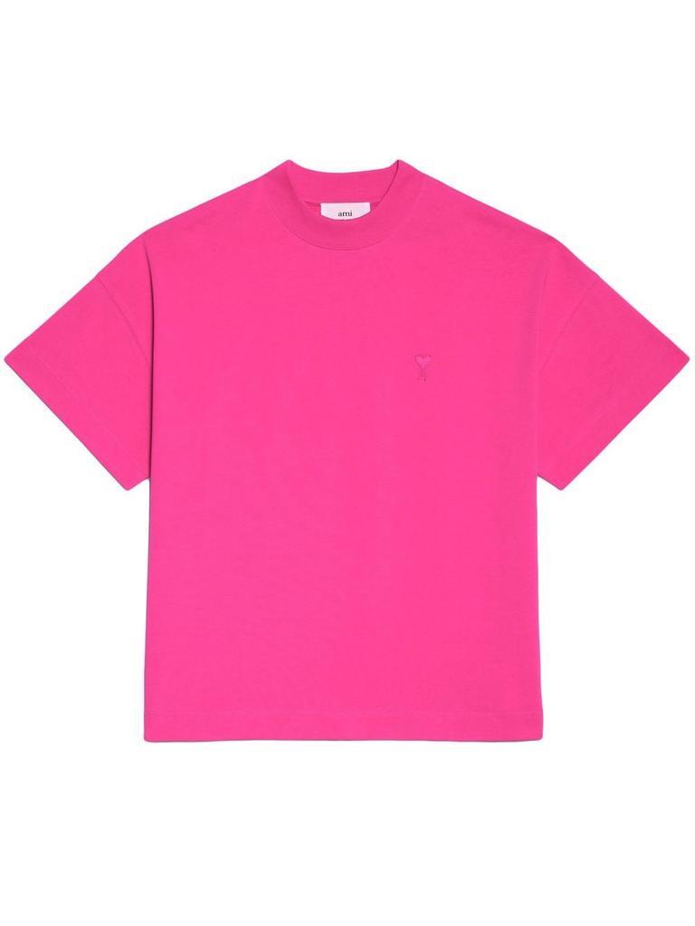 商品AMI|AMI PARIS - Ami De Coeur Organic Cotton T-shirt,价格¥1178,第1张图片