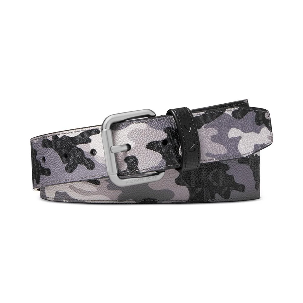 商品Michael Kors|Men's Three-Tone Camouflage Logo Belt,价格¥596,第1张图片