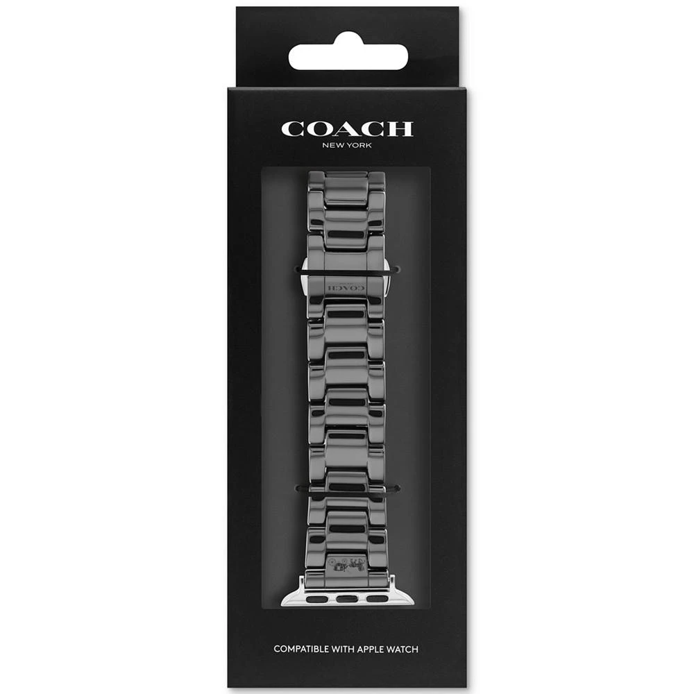 商品Coach|Black Ceramic Apple Watch® Bracelet 38mm/40mm,价格¥1308,第4张图片详细描述