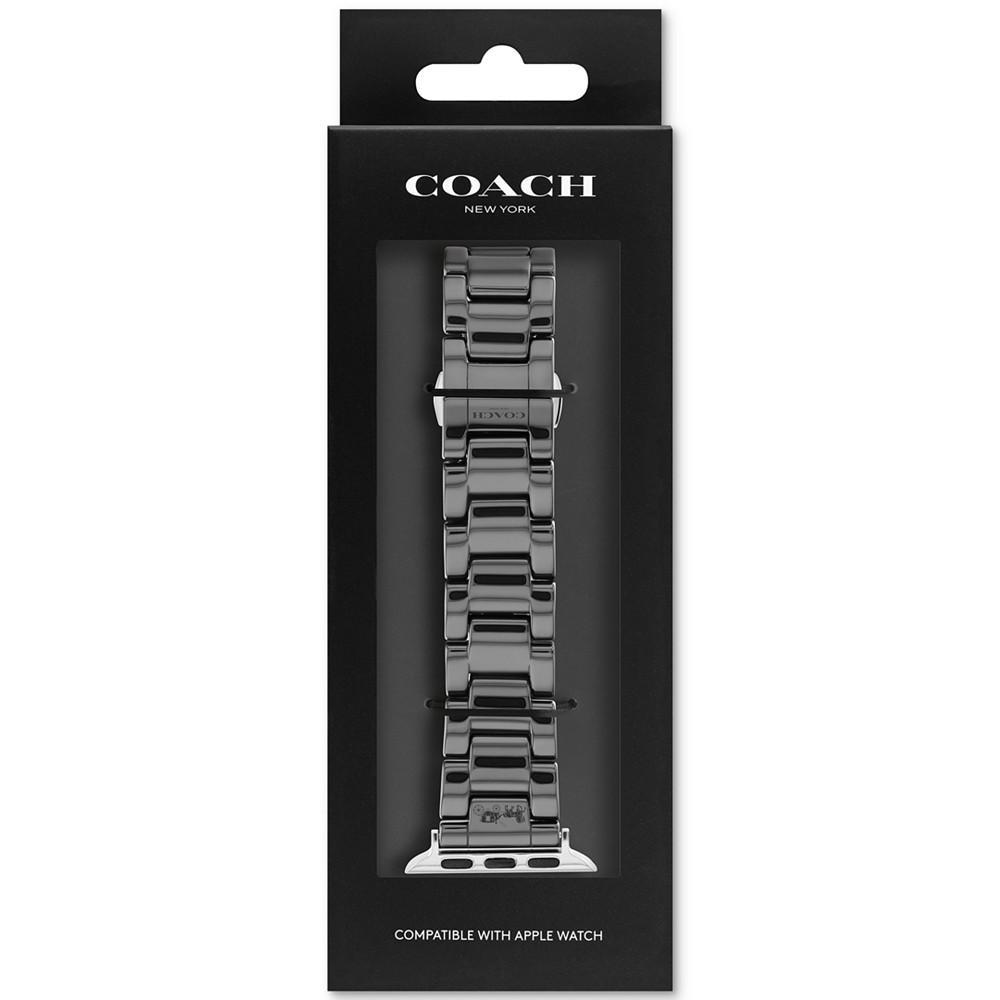 商品Coach|Black Ceramic Apple Watch® Bracelet 38mm/40mm,价格¥903,第6张图片详细描述