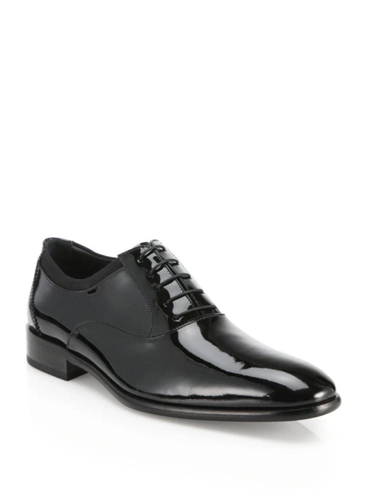 商品Salvatore Ferragamo|Salvatore Ferragamo - Aiden Patent Leather Oxfords,价格¥3284,第1张图片