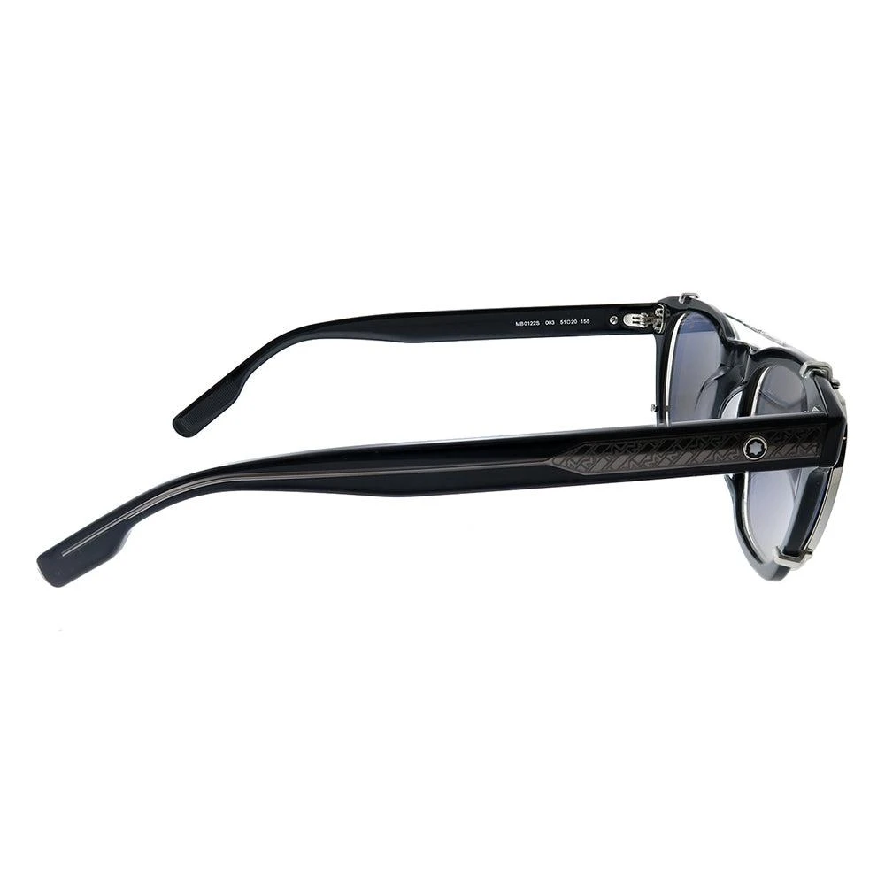商品MontBlanc|MontBlanc  MB 0122S 003 Unisex Rectangle Sunglasses,价格¥1715,第3张图片详细描述