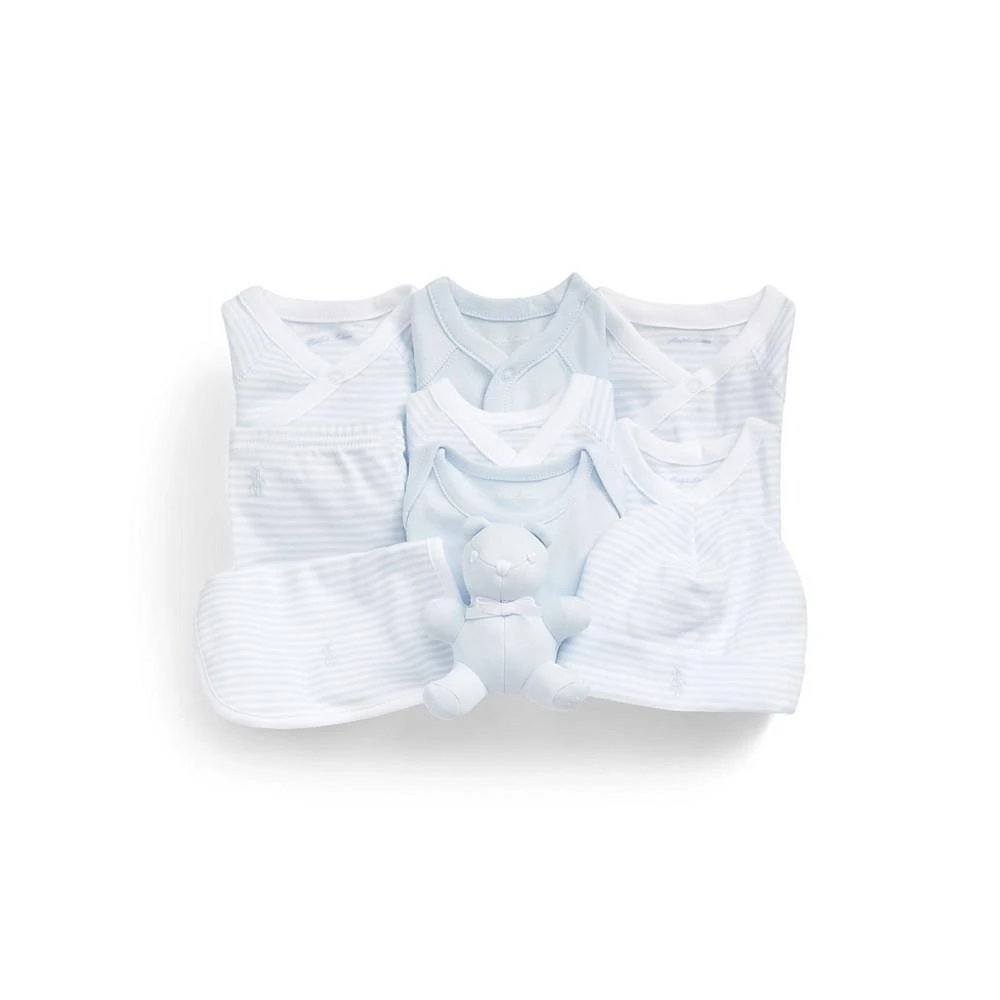 商品Ralph Lauren|Baby Boys or Girls Organic Cotton Gift Set, 11 Piece,价格¥2441,第2张图片详细描述