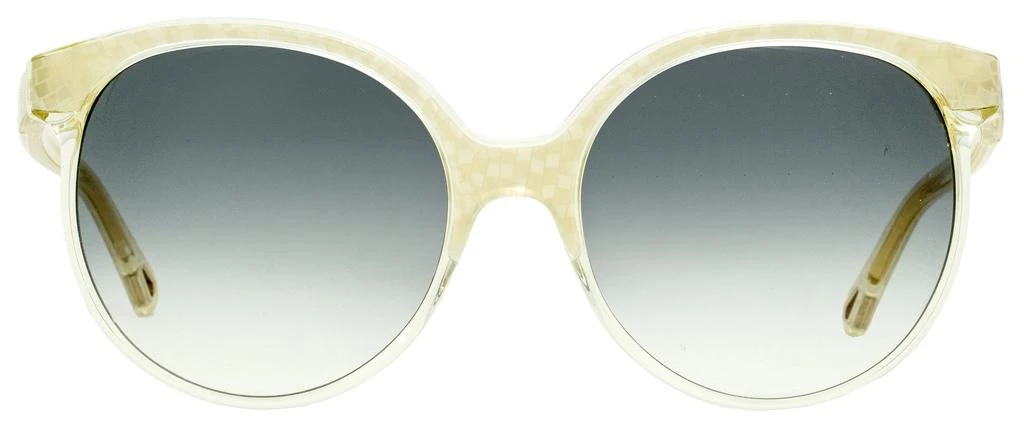 商品Chloé|Chloe Women's Oval Sunglasses CE733S 109 Pearl/Champagne 59mm,价格¥784,第1张图片
