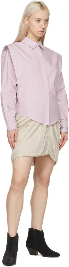 商品Isabel Marant|Beige Disparis Miniskirt,价格¥1061,第4张图片详细描述