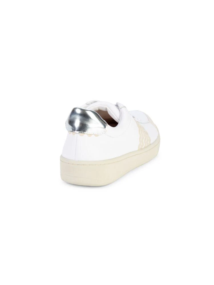 商品Loeffler Randall|Elliot Ric Rac Leather Sneakers,价格¥1026,第3张图片详细描述