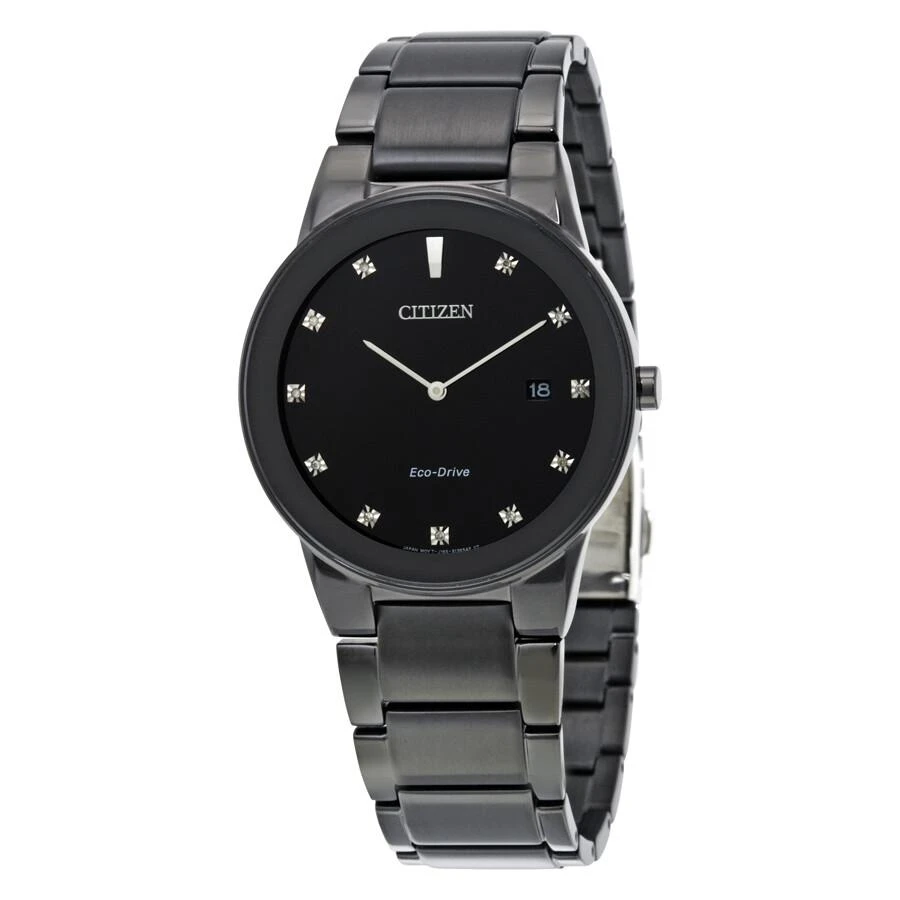 商品Citizen|Axiom Black Dial Men's Watch AU1065-58G,价格¥2115,第1张图片