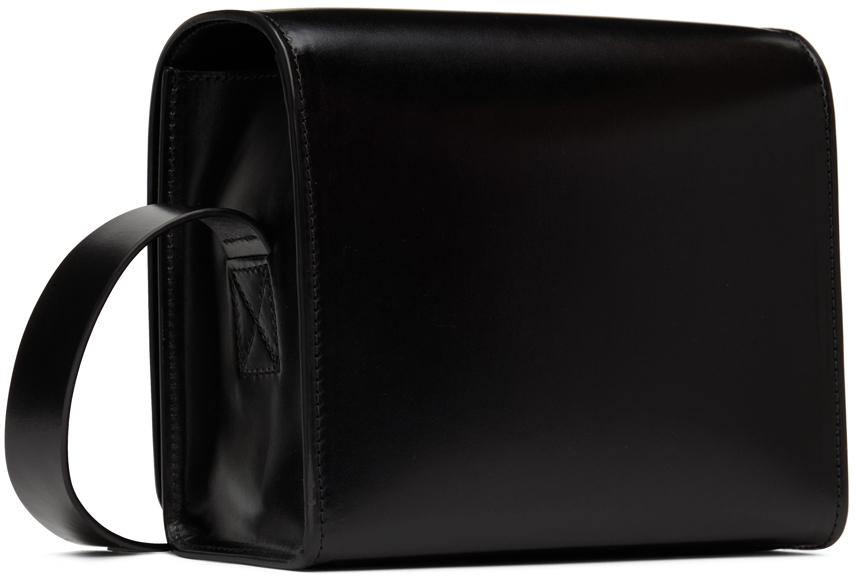 Black Leather Camera Bag商品第3张图片规格展示