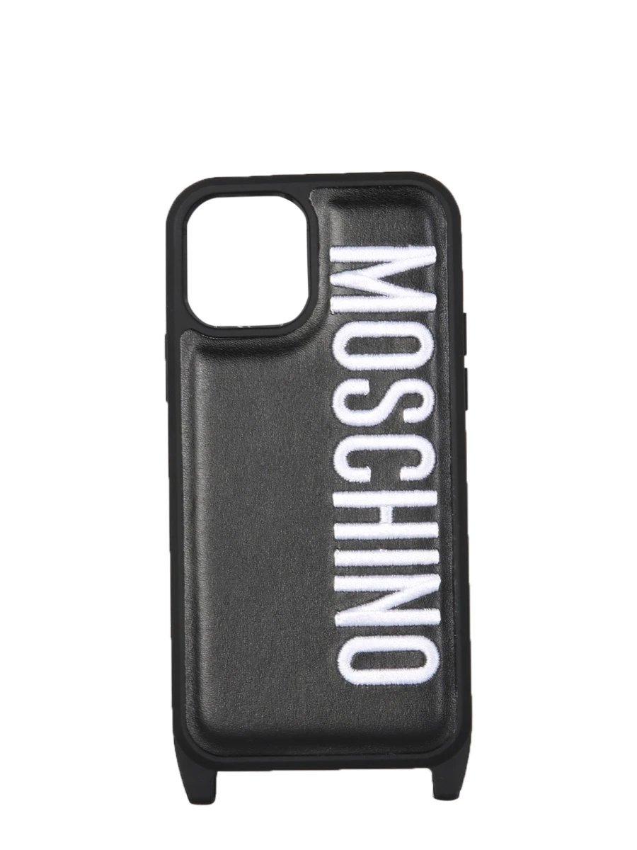 商品【预售7天】 Moschino|Moschino 女士手机壳 790783073555 黑色,价格¥837,第3张图片详细描述