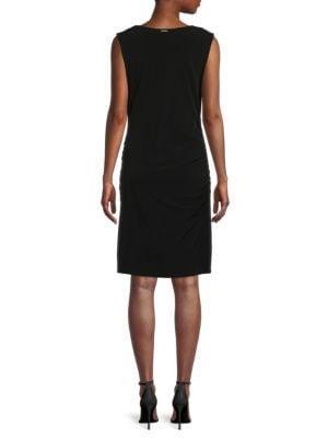 商品Calvin Klein|​Cowlneck Sheath Dress,价格¥426,第4张图片详细描述