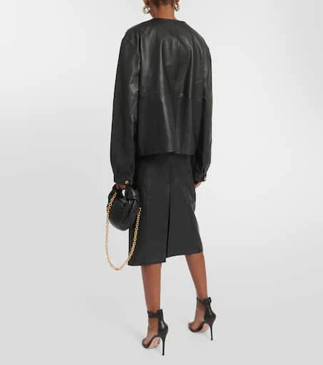 �商品BLAZÉ MILANO|Vegas Baby leather jacket,价格¥10007,第3张图片详细描述