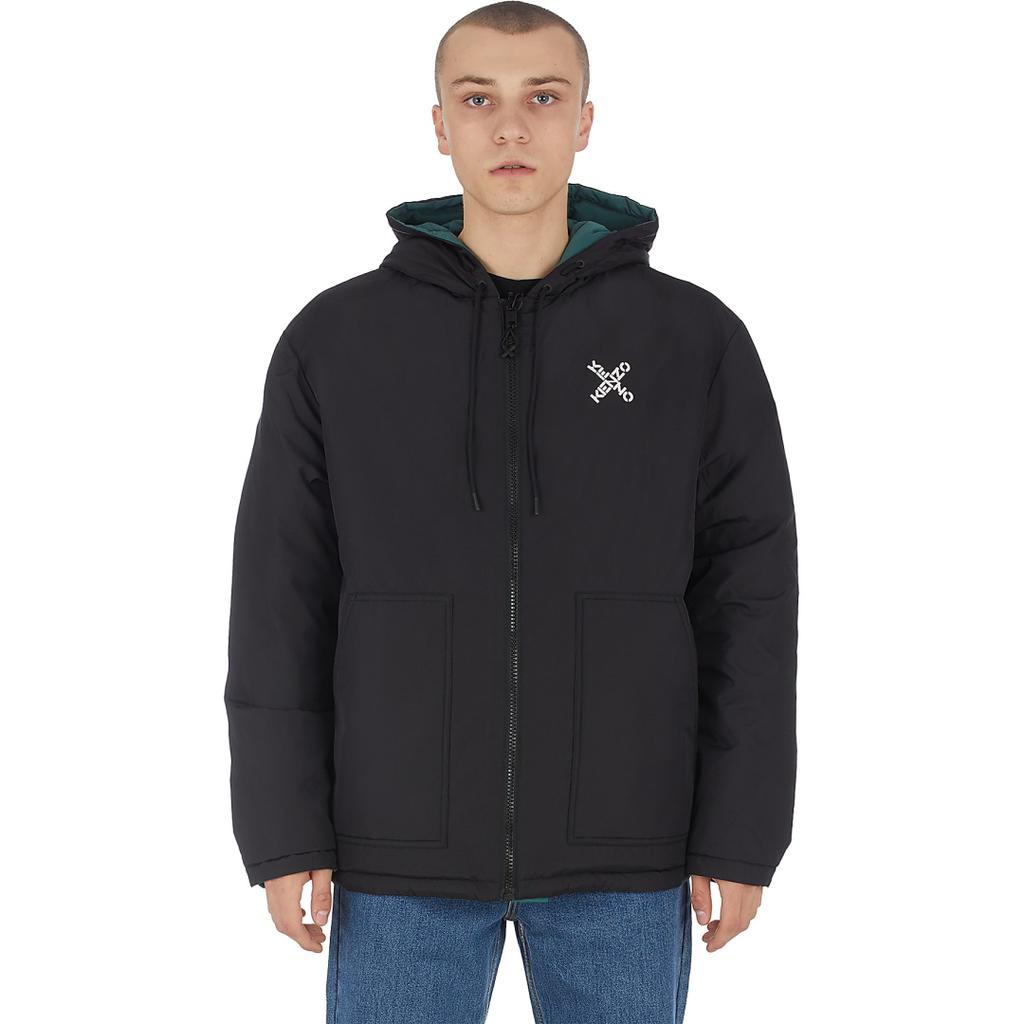 Kenzo Sport Reversible Down Jacket - Black商品第1张图片规格展示