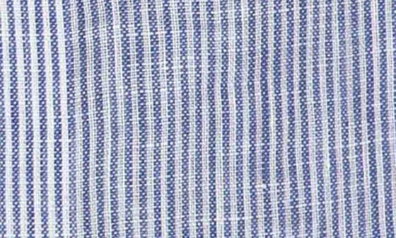 商品Lorenzo Uomo|Striped Linen Trim Fit Dress Shirt,价格¥414,第2张图片详细描述
