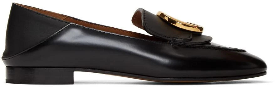 商品Chloé|Black Shiny Loafers,价格¥4204,第1张图片