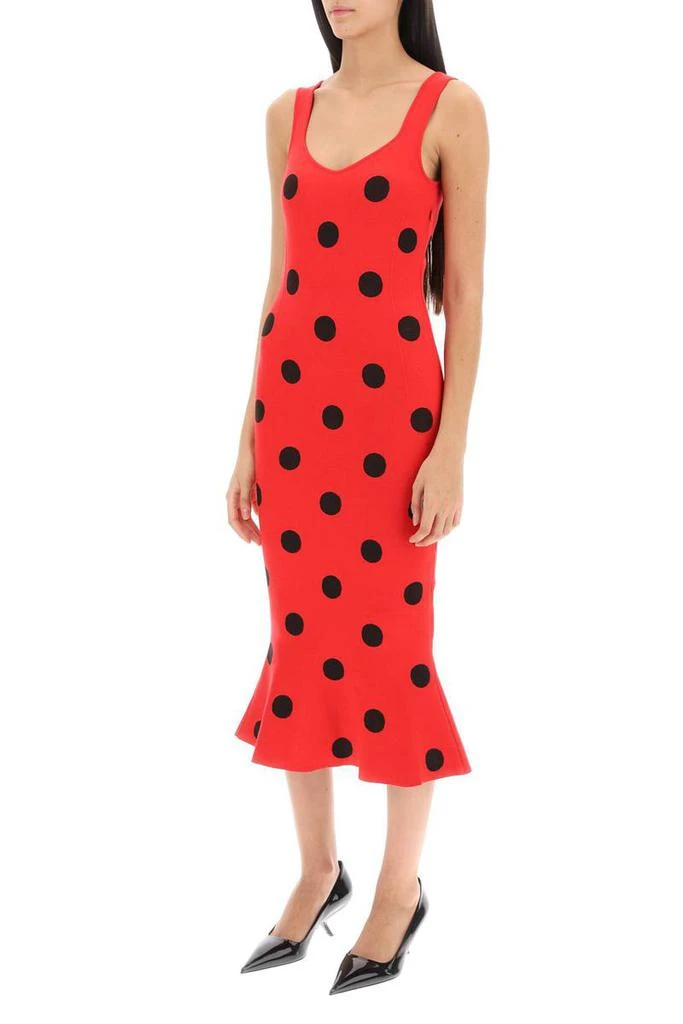 商品Marni|Marni polka dot knit midi dress,价格¥4819,第4张图片详细描述