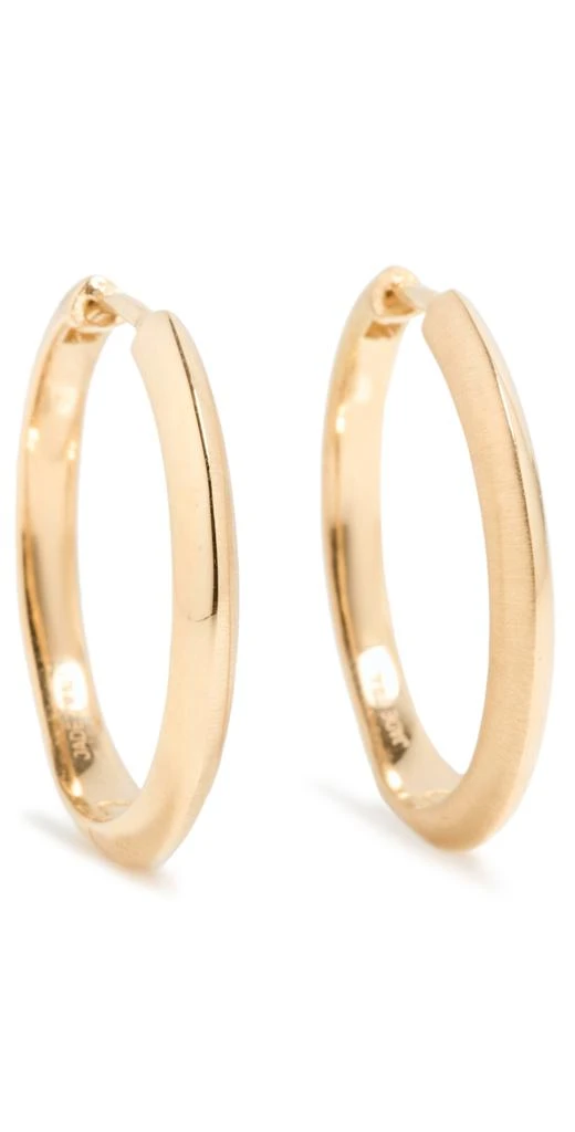 商品Jade Trau|Jade Trau Tatum Hinge Hoops 20MM Thin,价格¥14041,第1张图片