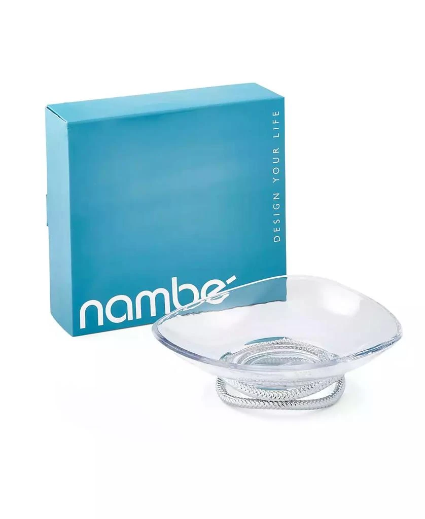 Nambe Braid 11" Glass Centerpiece Bowl 商品