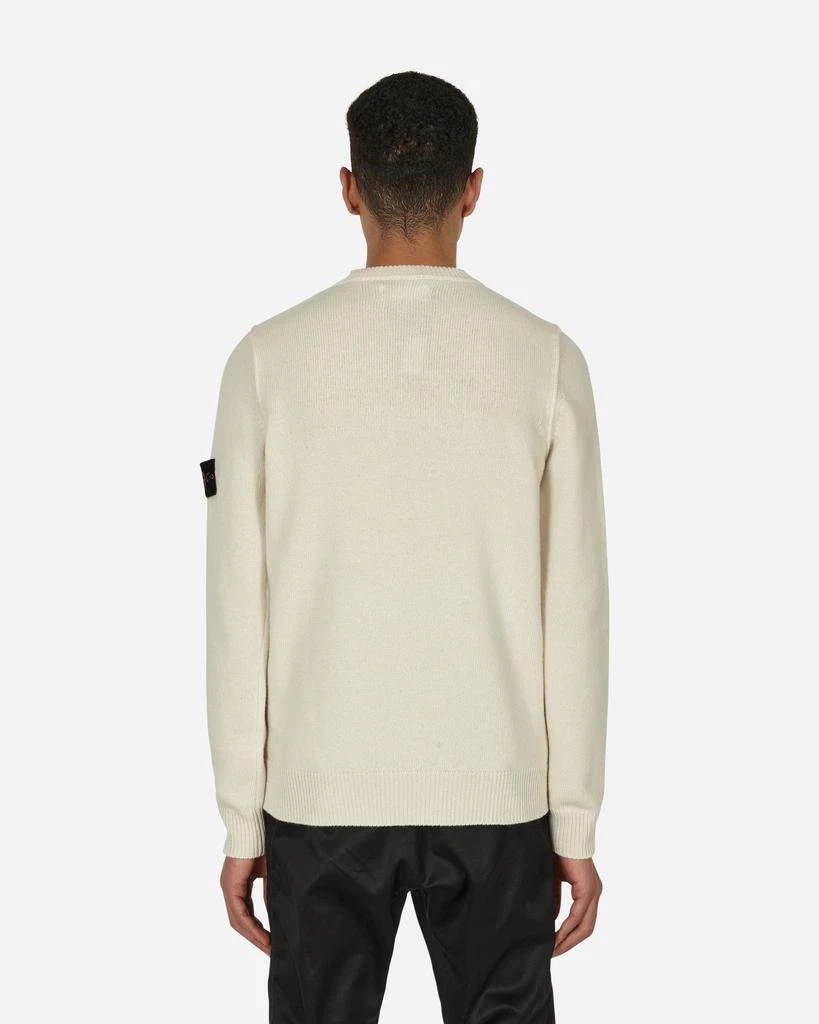 商品Stone Island|Wool Crewneck Sweater White,价格¥2165,第3张图片详细描述