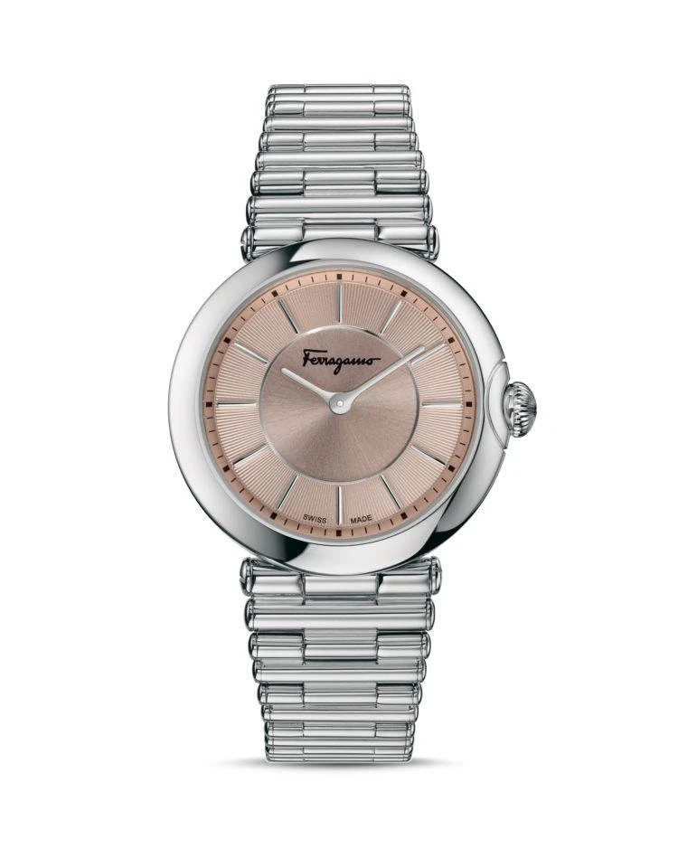 商品Salvatore Ferragamo|Style Pink Dial Watch, 36mm,价格¥8195,第1张图片