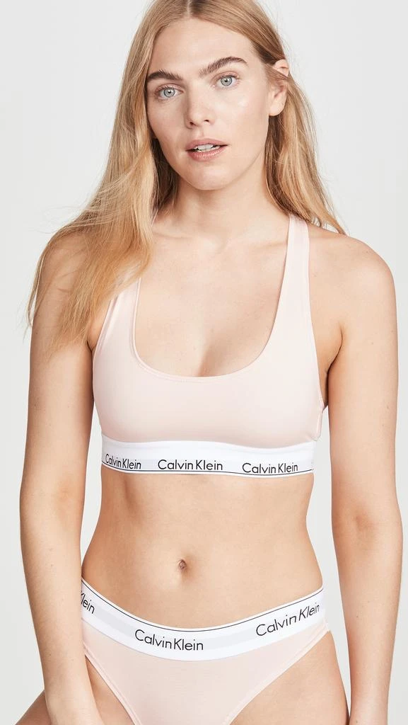 商品Calvin Klein|Calvin Klein Underwear 时尚棉质休闲文胸,价格¥128,第4张图片详细描述