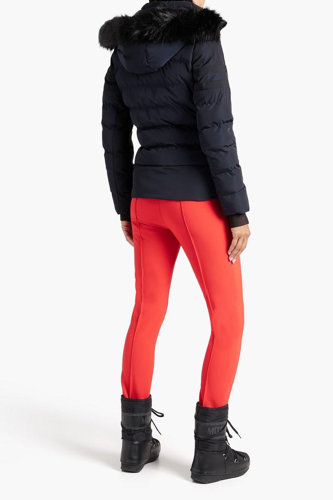 Castellane faux fur-trimmed quilted hooded ski jacket商品第1张图片规格展示