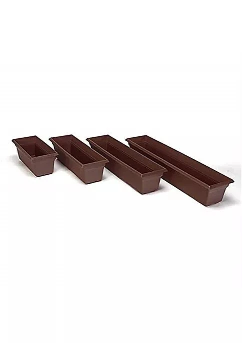商品Novelty|Novelty Countryside Flower Box Brown 36 Inch,价格¥216,第3张图片详细描述