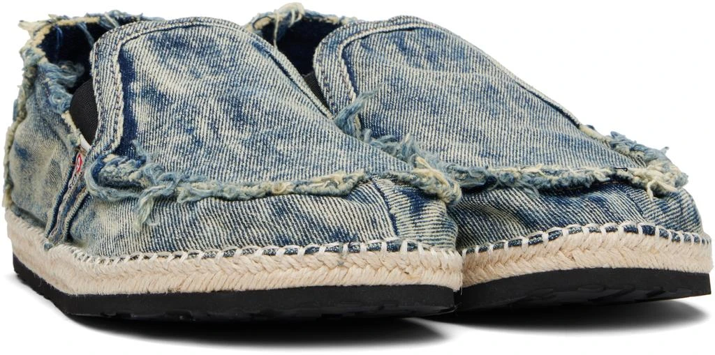 商品Diesel|Blue D-Lukas Esp Espadrilles,价格¥1845,第4张图片详细描述